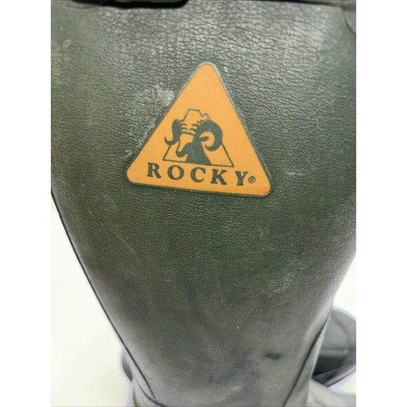 Rocky Ducks Unlimited Rubber hunting boots Mens 7 Women’s 9 - Picture 9 of 10
